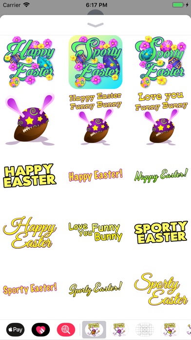 Easter Football Stickers screenshot 3