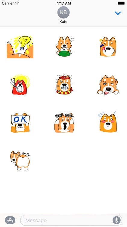 Cutie Corgi Stickers