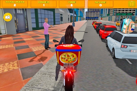 Motorbike Pizza Delivery Boy screenshot 3