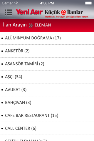 Küçük İlanlar - náhled