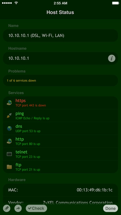 Net Status - Server Monitor