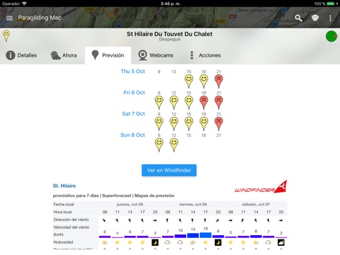 Paragliding Map screenshot 4