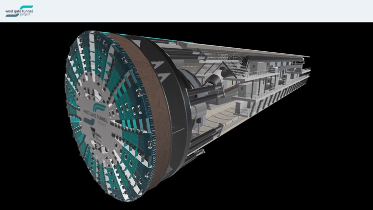 West Gate Tunnel TBM AR