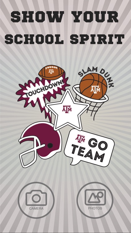 Texas A&M Aggies Selfie Stickers