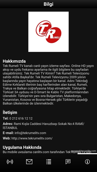 Tek Rumeli Tv screenshot 4