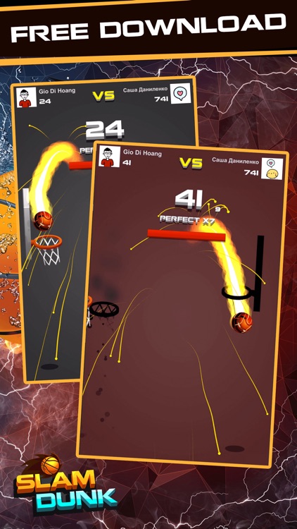 Slam Dunk-Basketball game 2018 screenshot-3