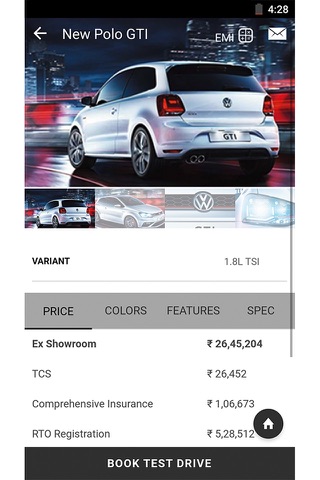 Volkswagen Bangalore screenshot 2