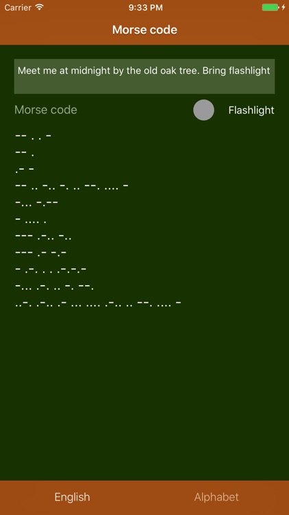 Scout Morse Code Generator and Translator