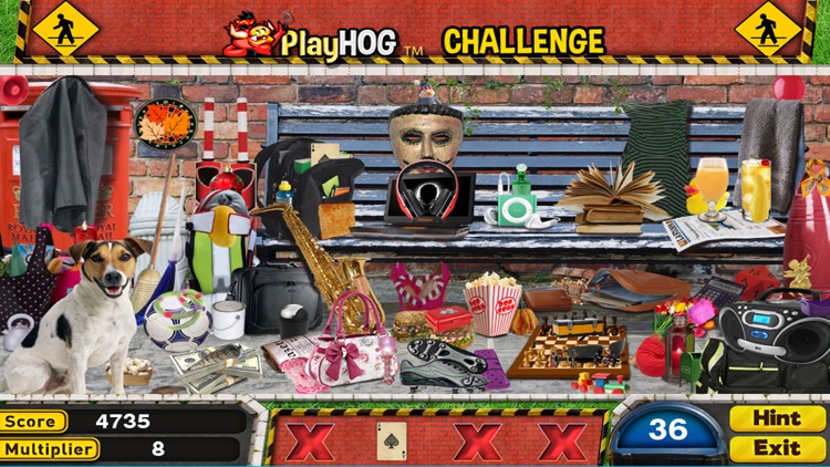 Sidewalk Hidden Objects Games