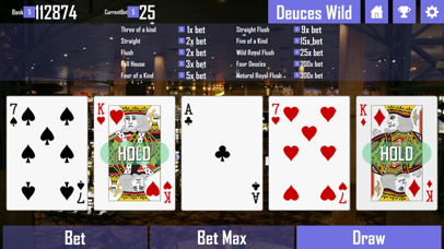 Realm Video Poker screenshot 3