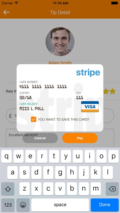 Tippy - Cashless Tip Payments screenshot 3