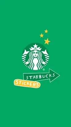 Imágen 1 Starbucks Stickers iphone