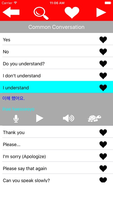 Everyday Korean Conversation screenshot 2