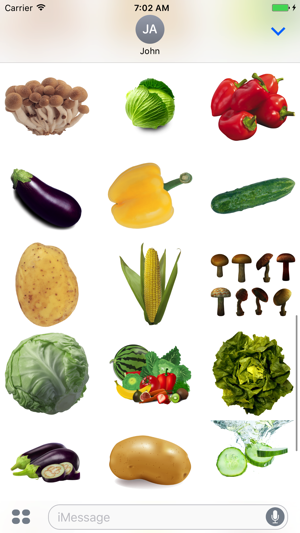 Vegetables Stickers Pack(圖2)-速報App