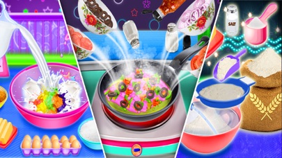 Glowing Unicorn Desserts Game! screenshot 2
