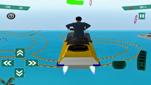 Flying Jetski Simulator 2018(圖2)-速報App