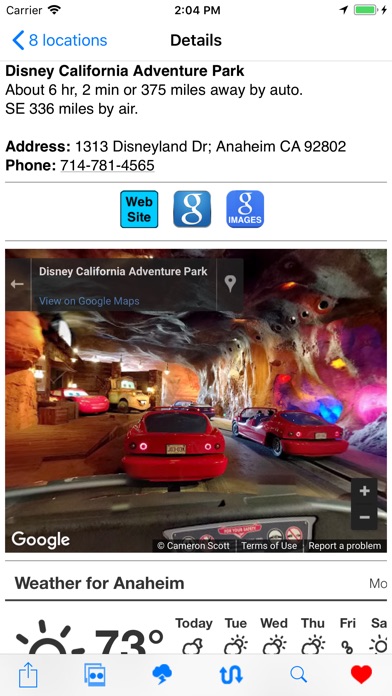Theme Park Locations screenshot 4