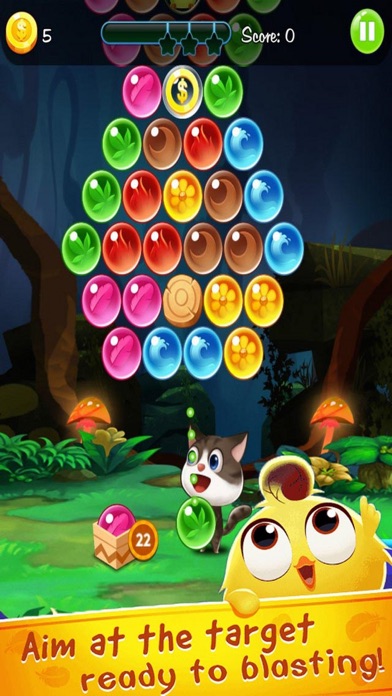 Baby Cat Bubble Quest screenshot 2