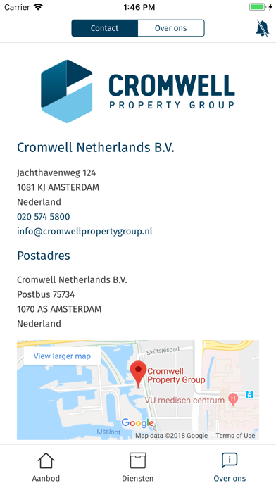 Cromwell Property Group NL screenshot 4