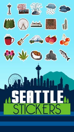 Seattle Stickers for iMessage(圖1)-速報App