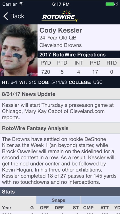 Fantasy Football Assistant '17 screenshot-4