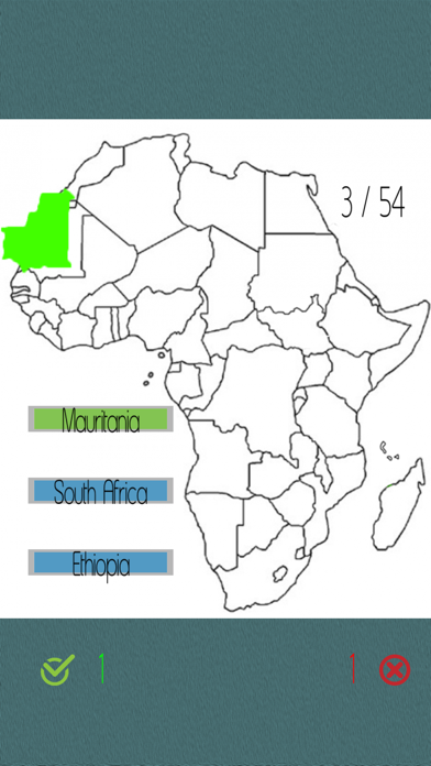 Africa Map (50+ Countries) screenshot 2