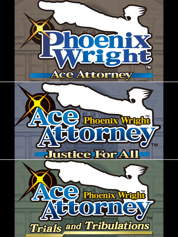 Ace Attorney Trilogy HD на iPad