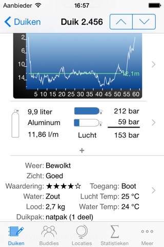 Dive Log screenshot 3