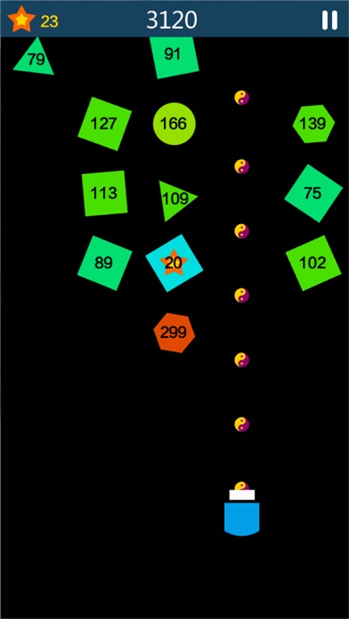 物理弹珠 - 疯狂弹球打砖块游戏 screenshot 2