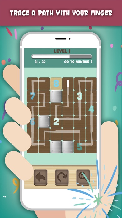 Connect the numbers tiles screenshot 3