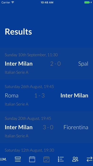 Team Inter Milan screenshot 2