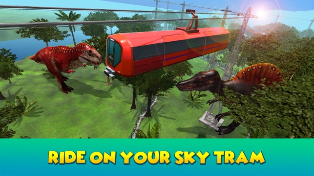 Dino Park Sky Tram Simulator(圖2)-速報App