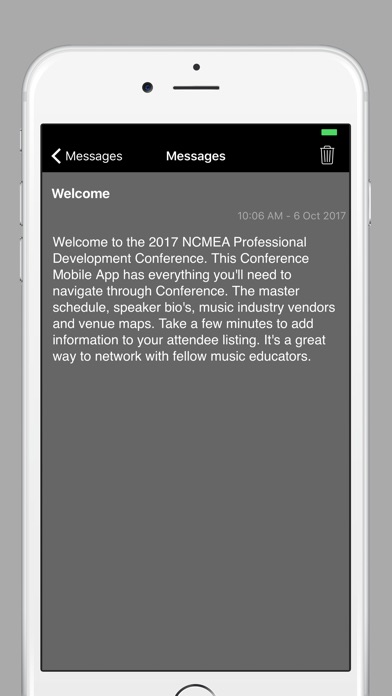 NCMEA 2017 Conference screenshot 3