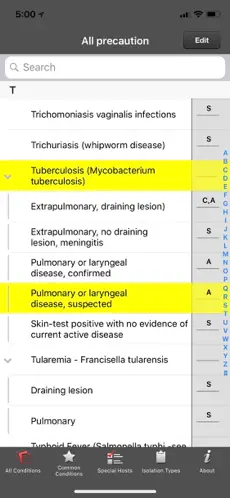 Screenshot 1 Infection Control Pocketbook iphone