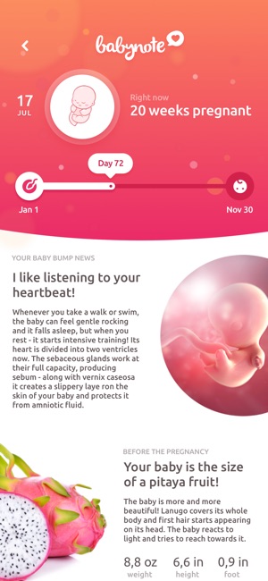 Babynote - Pregnancy Timeline(圖2)-速報App