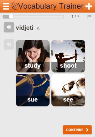 Learn Croatian Words screenshot 3