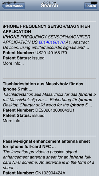 Patent Searcher screenshot1