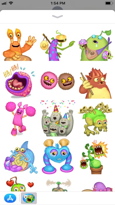 How to cancel & delete My Singing Monsters Stickers from iphone & ipad 3