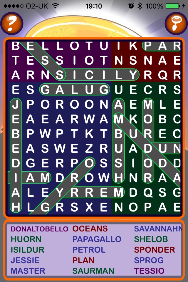 Epic Movie Word Search 3 - giant wordsearch screenshot 2