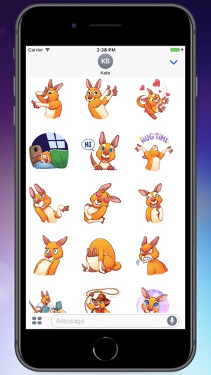 Super Mr.Kangaroo Stickers(圖1)-速報App