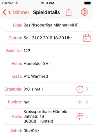 VfL Wanfried Handball screenshot 3