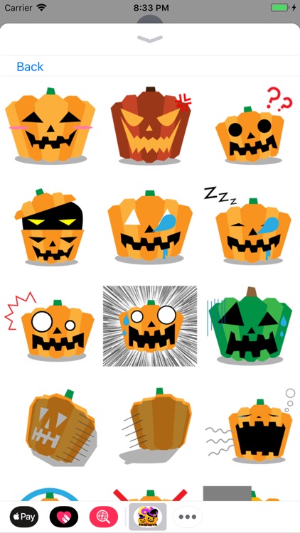 Pumpkin Stickers Collection screenshot-5