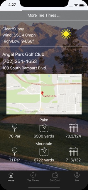 Angel Park Golf Club Tee Time(圖3)-速報App