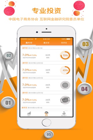 鑫隆创投-互联网金融综合服务平台 screenshot 2
