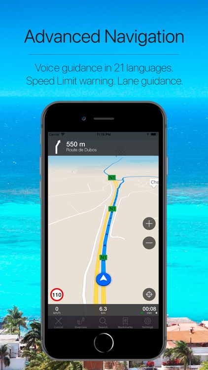 Guadeloupe Offline Navigation screenshot-3