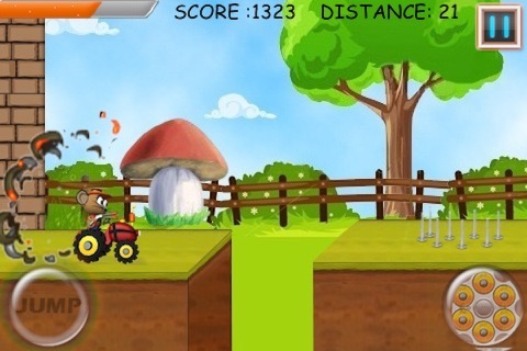 Kid Mouse Shooting Racing game screenshot 3