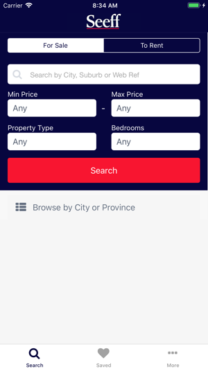 Seeff Property Search Engine