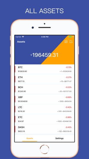 MyCoin-BTC ETH Accounting App