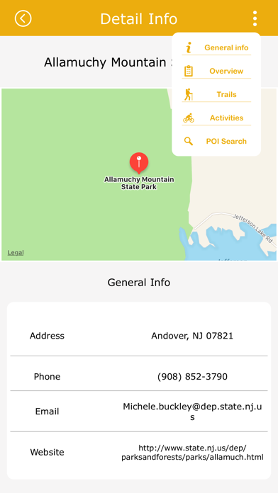 New Jersey State Parks Guide screenshot 3