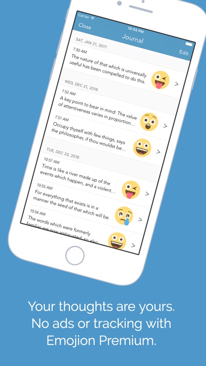Emojion Journal & Mood Diary